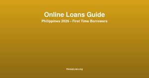 Online loans guide for first-time borrowers in the Philippines