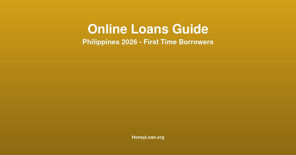 Online loans guide for first-time borrowers in the Philippines